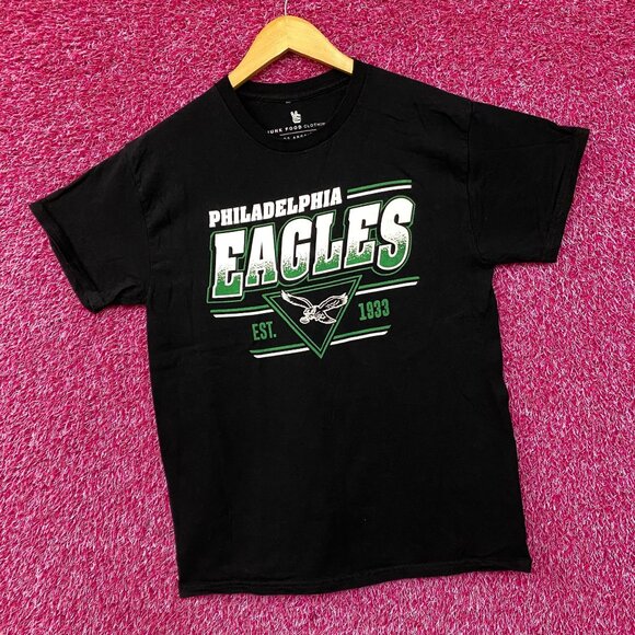 NFL Junk Food Philadelphia Eagles Black Tshirt SIZE Small - Picture 3 of 4